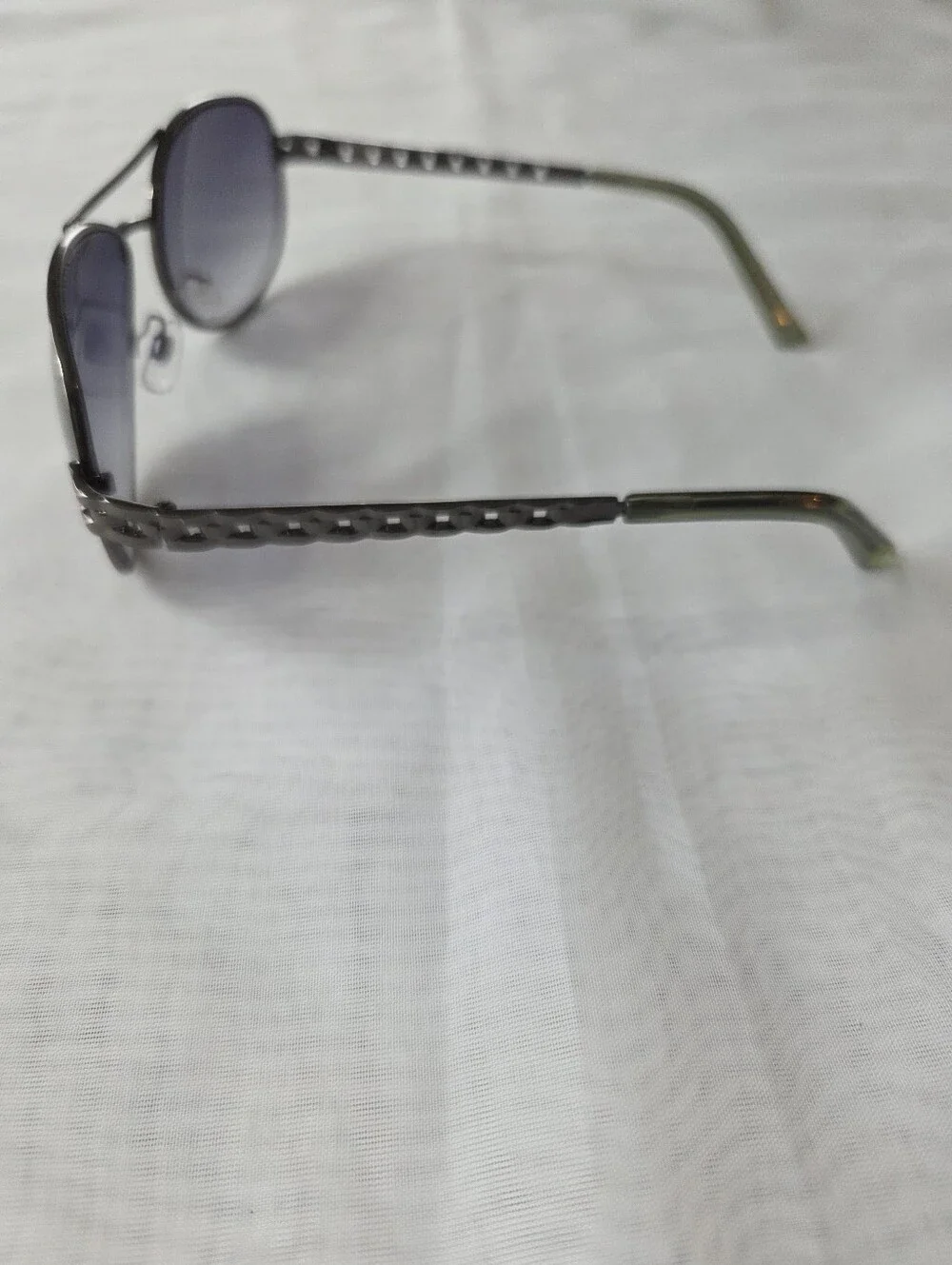 Jones New York Aviator Sunglasses with Dark‎ Gray Lenses